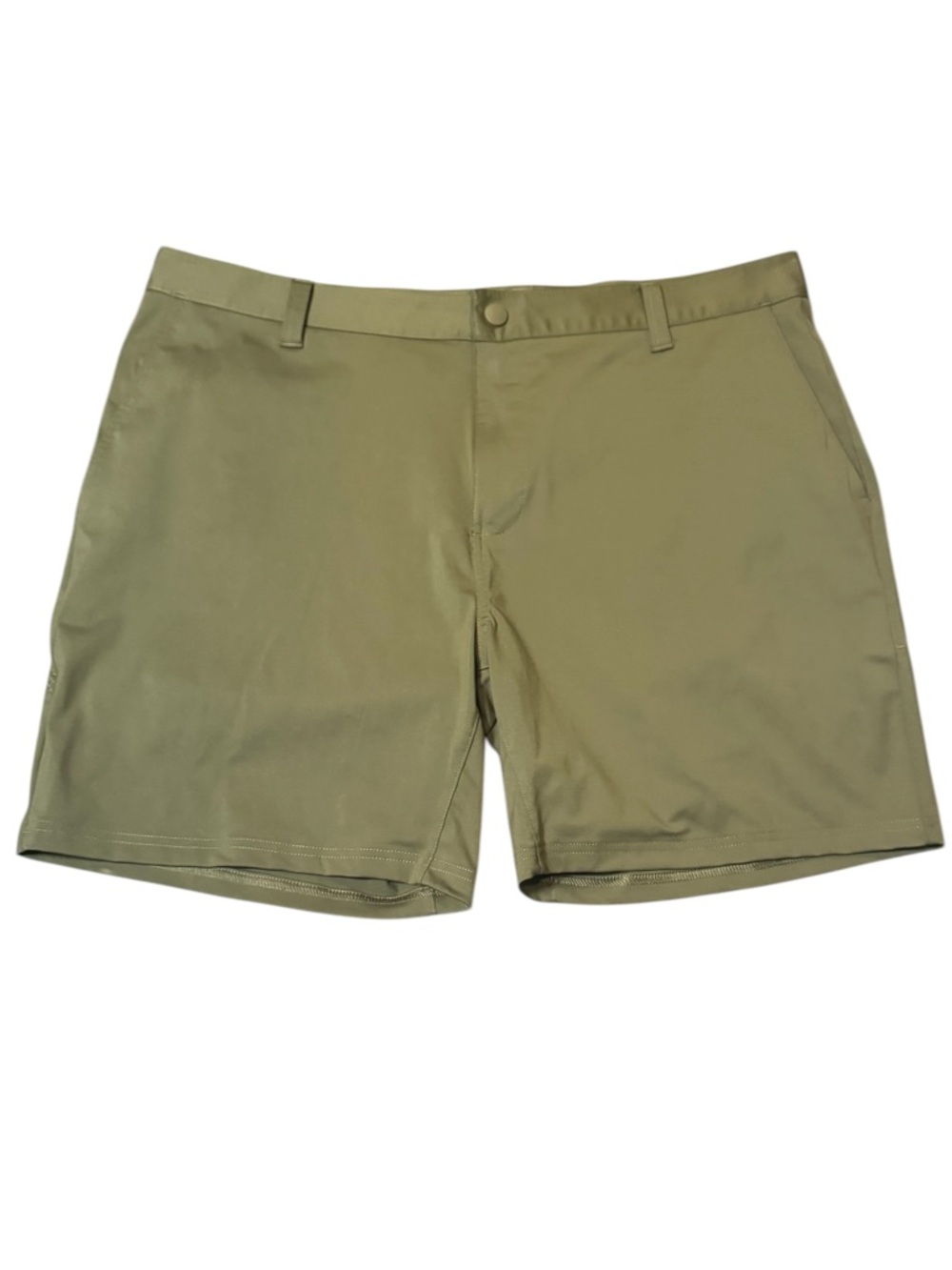 RHONE Olive Green Athletic Stretch Shorts Mens Size 38 Lightweight Outdoor Golf